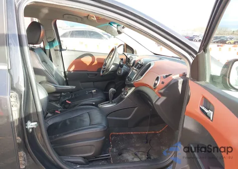 2015 Chevrolet Sonic Ltz Auto из США, поврежденный, VIN 1G1JE5SBXF4203702